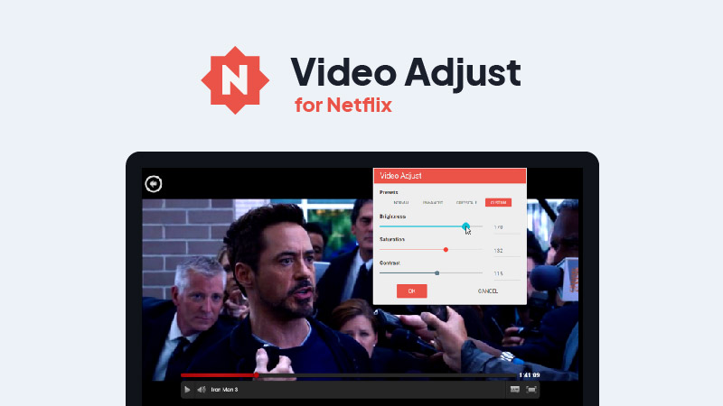 Video Adjust: Stream Enhancer for Netflix